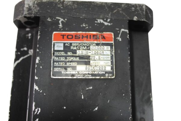 Toshiba-12M2-1000R-ac-servo-motor(used)-1