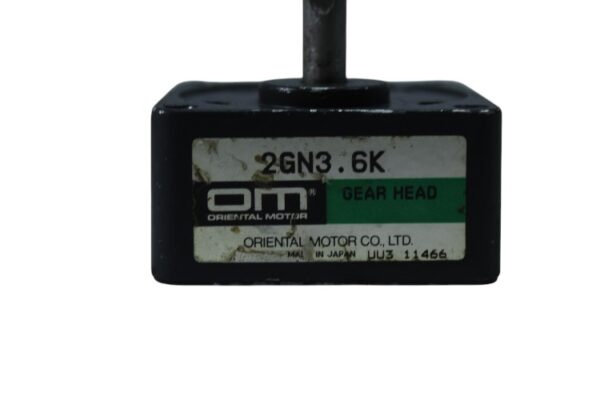 oriental-motor-2GN3.6K-gear-head(used)-1