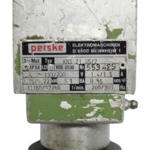 perske-KNS-21.05-2-spindles-motor(used)-2
