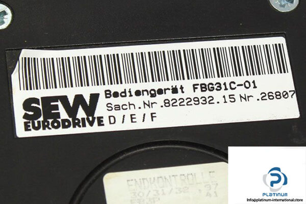 sew-fbg31c-01-operator-panel-3