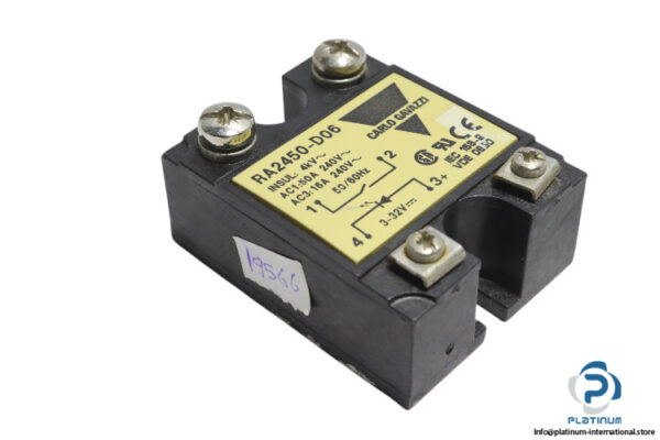 carlo-gavazzi-RA2450-D06-solid-state-relay-(used)