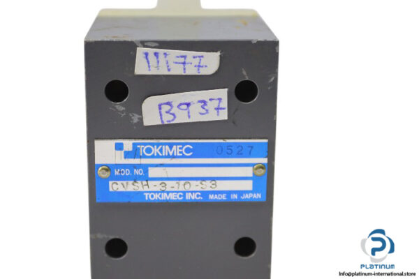 tokimec-CVSH-3-10-S3-shuttle-valve-used-1