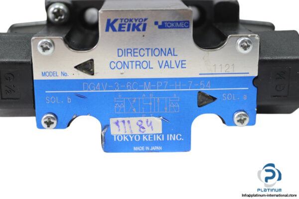 tokyo-keiki-DG4V-3-6C-M-P7-H-7-54-solenoid-operated-directional-control-valve-new-1