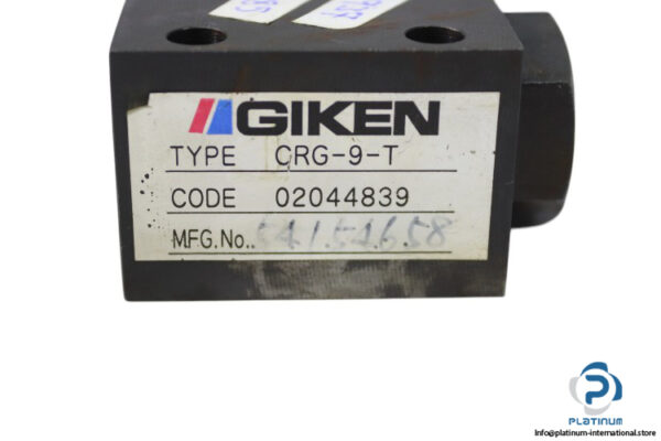 giken-CRG-9-T-check-valve-used-2