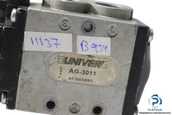 univer-AG-3011-single-solenoid-valve-(Used)-3