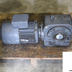 sew-SA62-DT90S-4BM-helical-worm-gearmotor