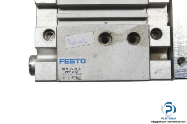 festo-DMF-25-25-B-PPV-A-GF-guided-actuator(used)-1