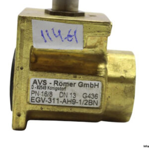 Avs-EGV-311-AH9-1-2BN-single-solenoid-valve(used)-1