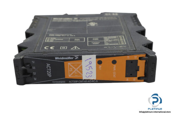 weidmuller-ACT20P-current-measuring-transducer-(used)-1