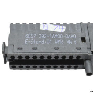 siemens-6ES7-392-1AM00-0AA0-WMR-VN-front-connector-(used)-2