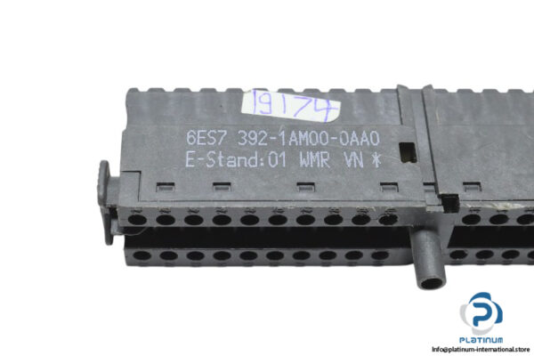 siemens-6ES7-392-1AM00-0AA0-WMR-VN-front-connector-(used)-2
