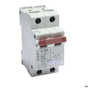 moeller-FAZ-L-10A-miniature-circuit-breaker-(used)