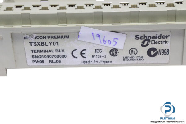 schneider-TSXBL-Y01-terminal-block-(used)-2