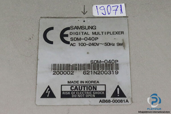 samsung-SDM-040P-digital-multiplexer-(used)-4