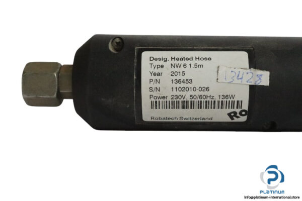 robatech-NW-6-1.5M-heated-hose-(used)-4