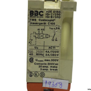bbc-VDE-0160-relay-module-(used)-2