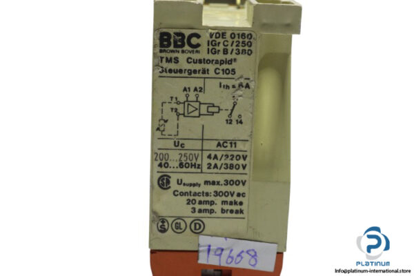 bbc-VDE-0160-relay-module-(used)-2