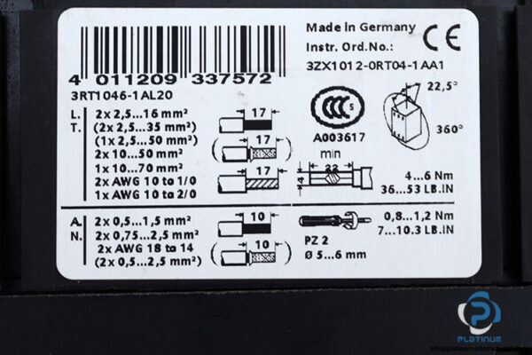 siemens-3RT1046-1AL20-power-contactor-(used)-3