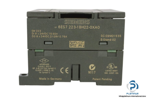 siemens-6ES7-223-1BH22-0XA0-digital-i_o-module-(used)-2