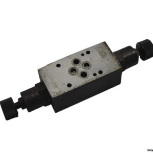 parker-FM2DDKN50-double-throttle-check-valve-(used)