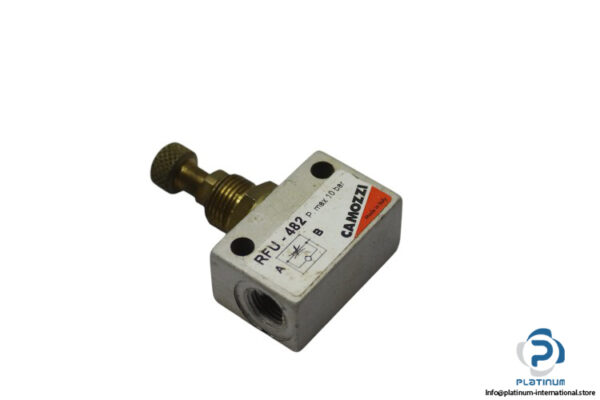 camozzi-RFU-482-flow-control-valve-(used)
