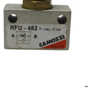 camozzi-RFU-482-flow-control-valve-(used)-1