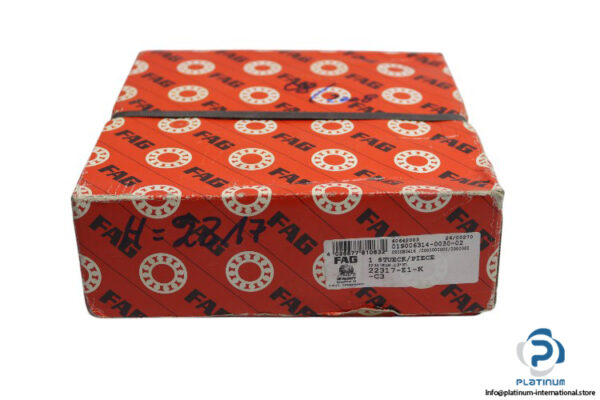 fag-22317-E1-K-C3-spherical-roller-bearing-new-carton-1