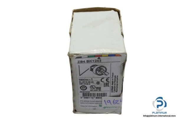 schneider-ZB4-BK1243-head-for-illuminated-selector-switch-new-1