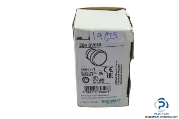 schneider-ZB4-BV063-head-for-pilot-light-new-1