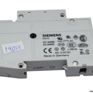 siemens-5SX2-105-7-miniature-circuit-breaker-used-3
