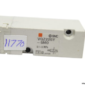 smc-VQZ225Y-5MO-single-solenoid-valve-(Used)-2