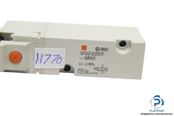 smc-VQZ225Y-5MO-single-solenoid-valve-(Used)-2