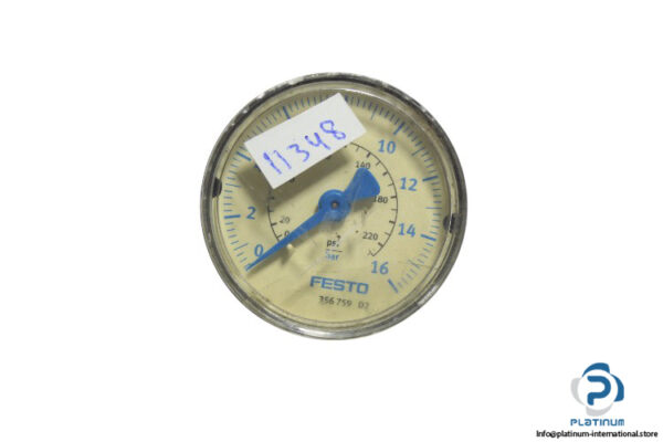 Festo-356759-pressure-gauge(used)-2
