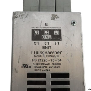 schaffner-FS-21226-75-34-line-filter-(used)