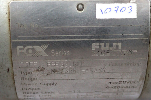 fuji-electric-FHCT35W1-AKAYY-differential-pressure-transmitter-(used)-2