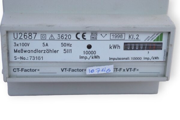 gossen-U2687-electricity-meter-(used)-1