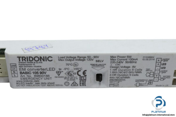 tridonic-BASIC-105-90V-emergency-lighting-unit-(new)-1