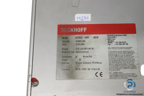beckhoff-CP7032-1091-0010-control-panel-(used)-3