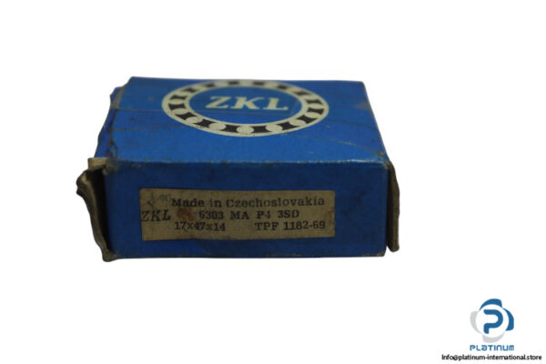 zkl-6303-MA-P4-3SO-deep-groove-ball-bearing-new-carton-1