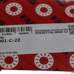 fag-6001-C-2Z-deep-groove-ball-bearing-new-1