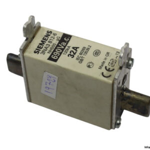 siemens-3NA3-812-6-sitor-fuse-link-used