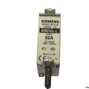 siemens-3NA3-812-6-sitor-fuse-link-used-1