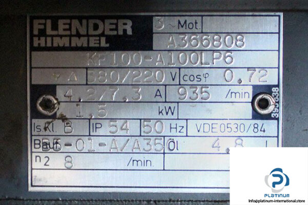 flender-himmel-kf100-a100lp6-helical-bevel-gear-units-and-geared-motor-3