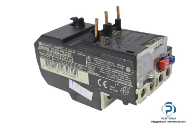 telemecanique-LR2-D1321-thermal-overload-relay-used