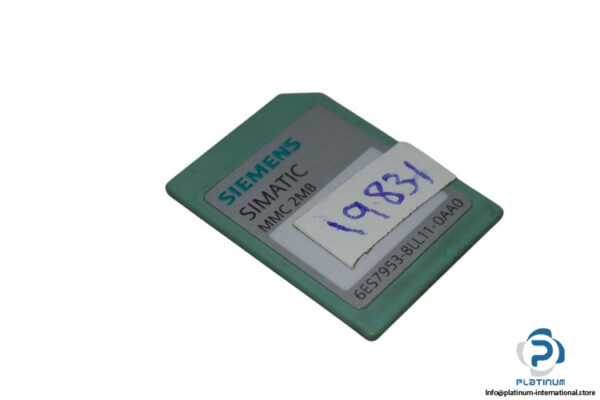 siemens-6ES7953-8LL11-0AA0-micro-memory-card-used