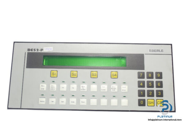 eberle-BC52-P-operator-control-panel-used-1