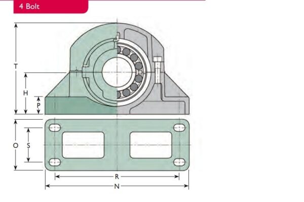 cooper-P10C-plummer-block-housing-used-5