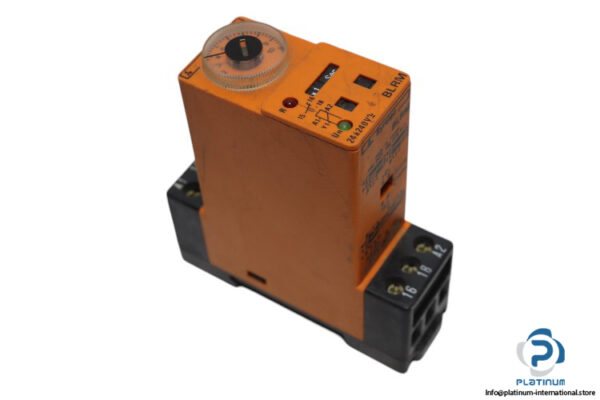 syrelec-BLRM-time-delay-relay-used