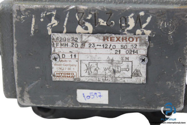 rexroth-FMH-20-G23-12_O-SO-52-flow-control-valve-(Used)-1