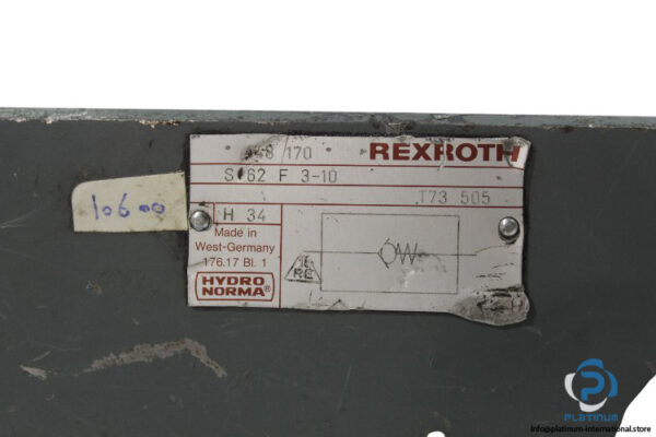 rexroth-S-62-F-3-10-check-valve-(Used)-1